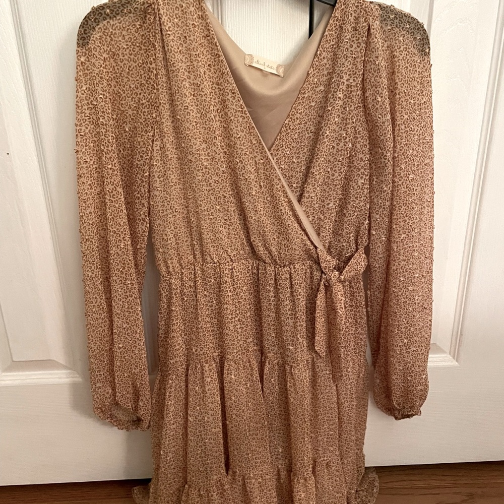 altar’d state cheetah print dress
